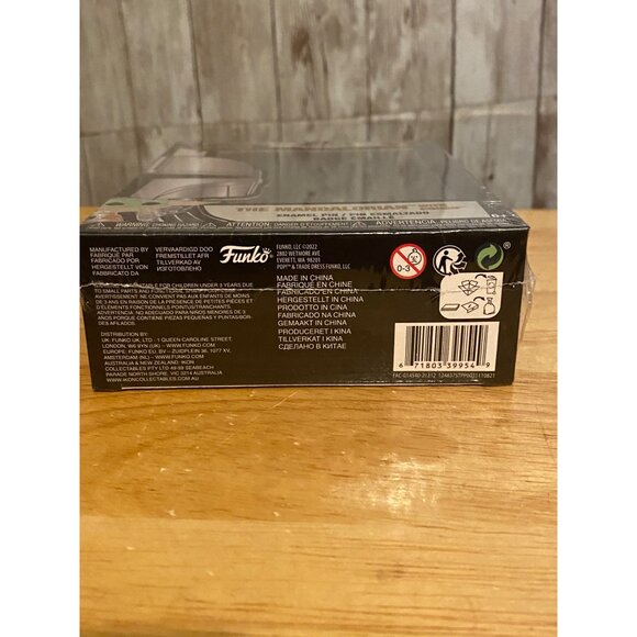 Funko POP! PIN Star Wars Mandalorian with Grogu CHROME Special Edition TARGET SE - Picture 5 of 6